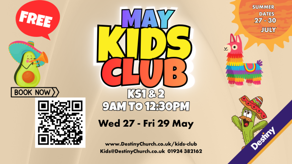 Kids Club May Poster